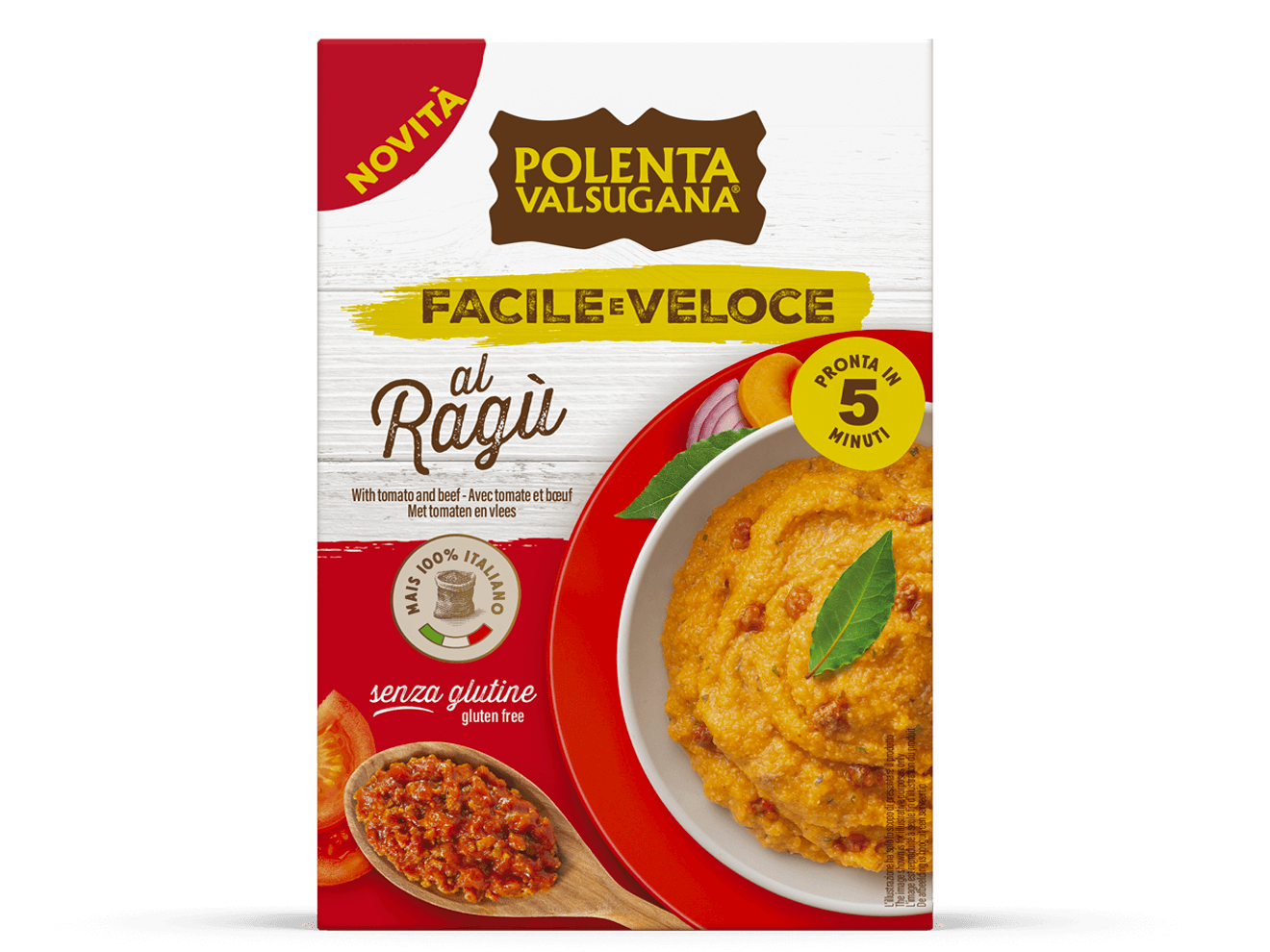 polenta con ragù di carne