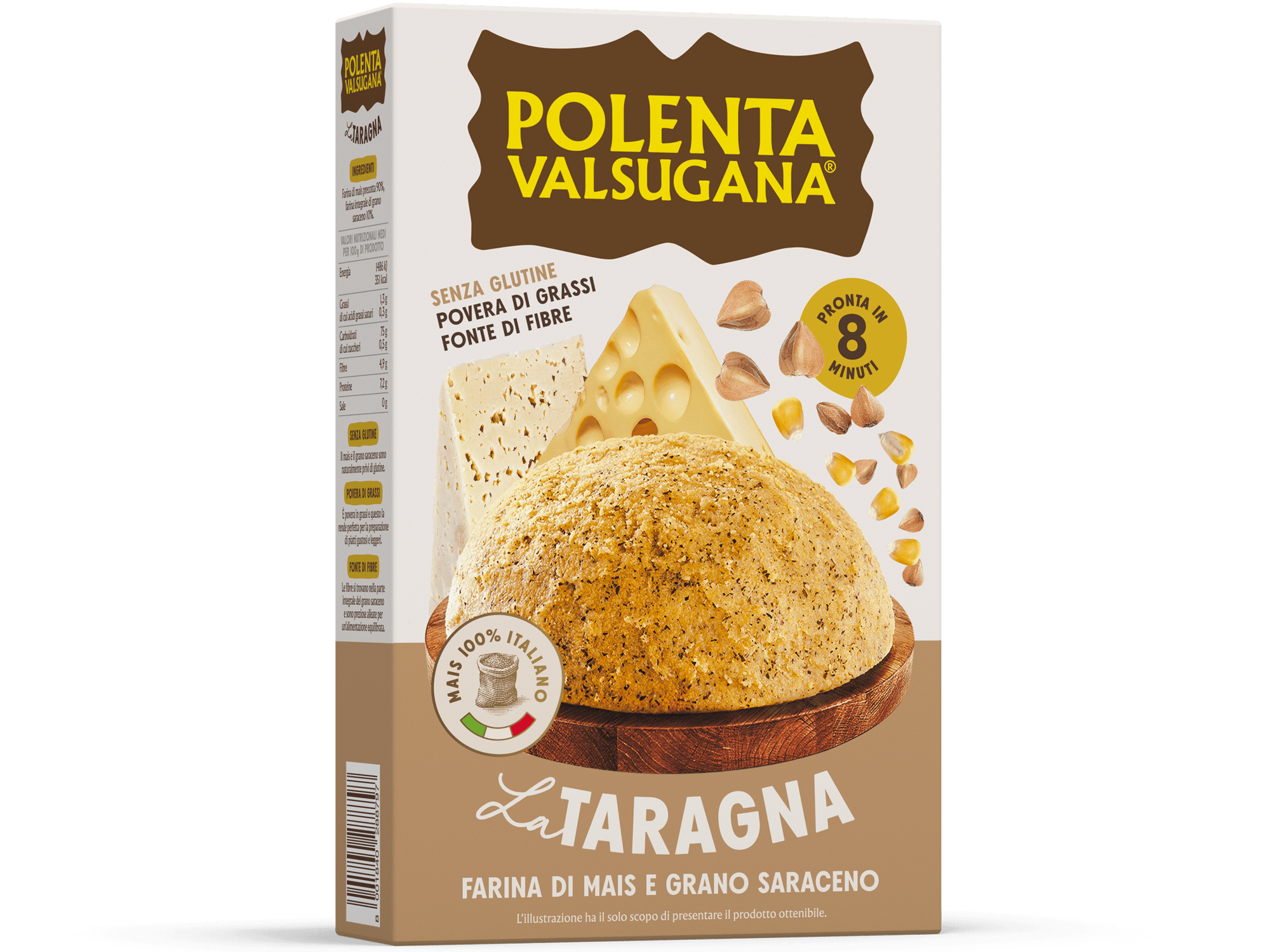 Polenta Taragna istantanea con grano saraceno