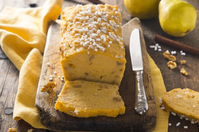 plumcake con farina di mais