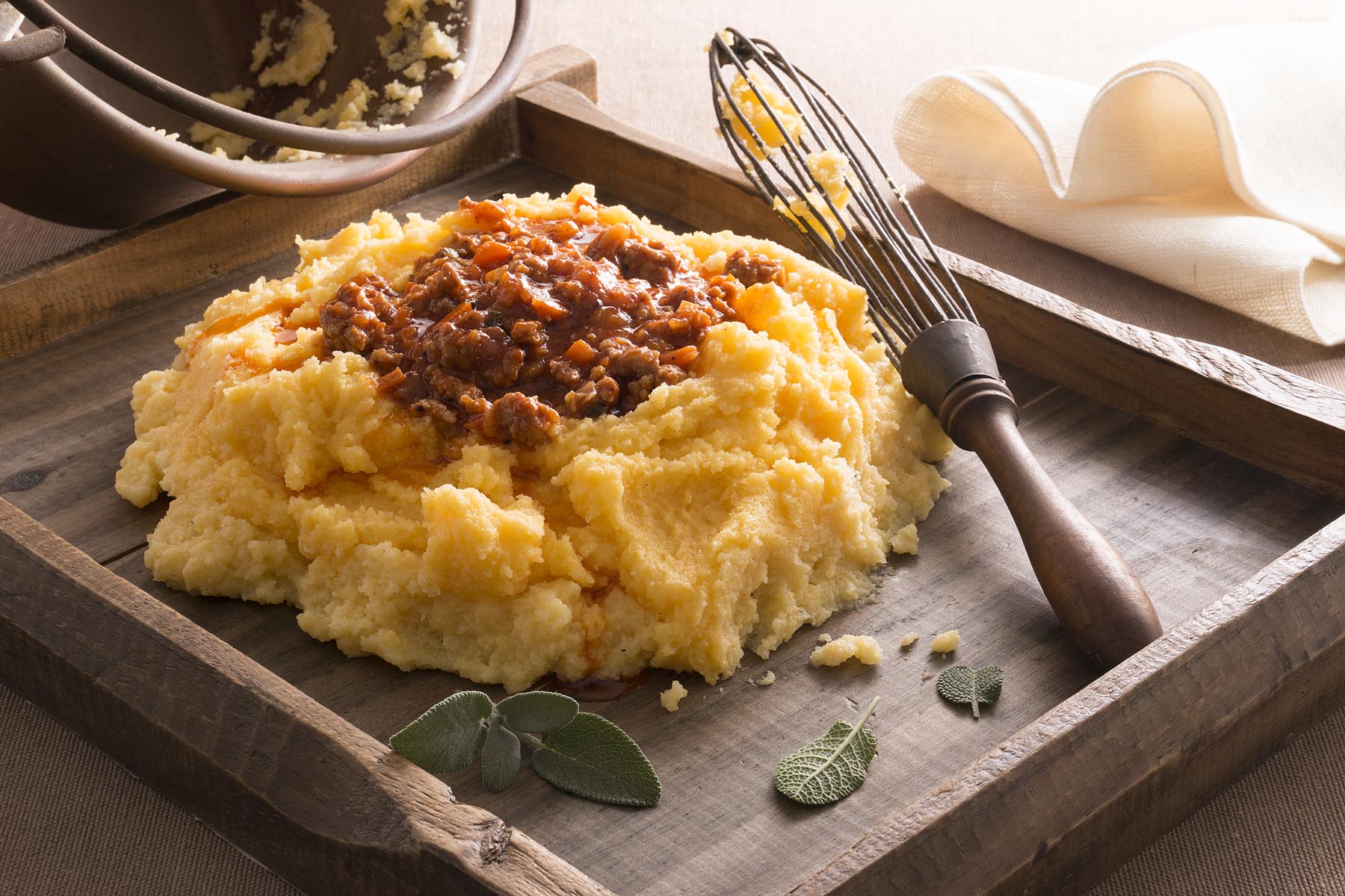 Polenta con salsiccia Ricetta Polenta Valsugana