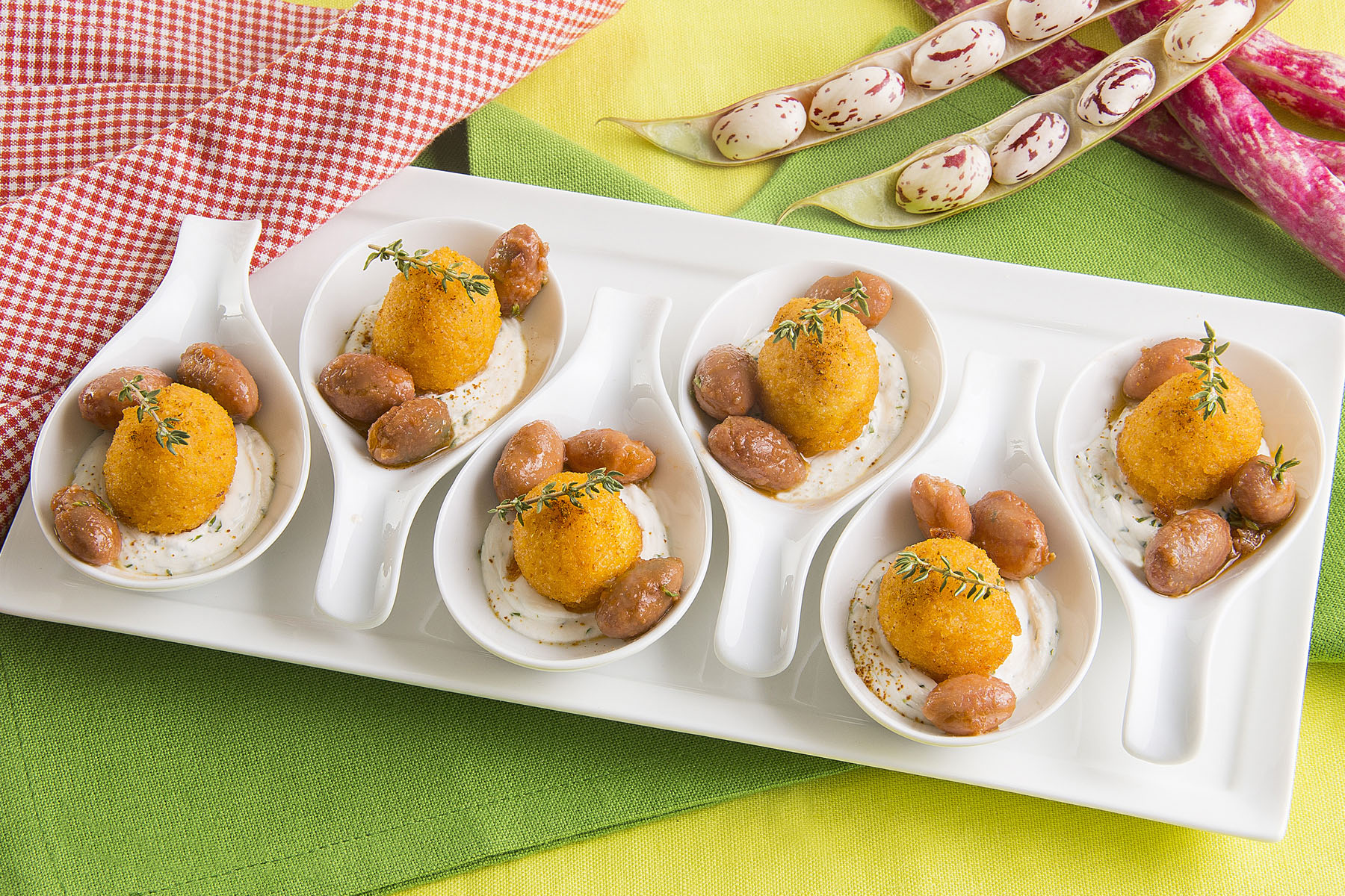 Polenta and bean balls - Ricetta - Polenta Valsugana